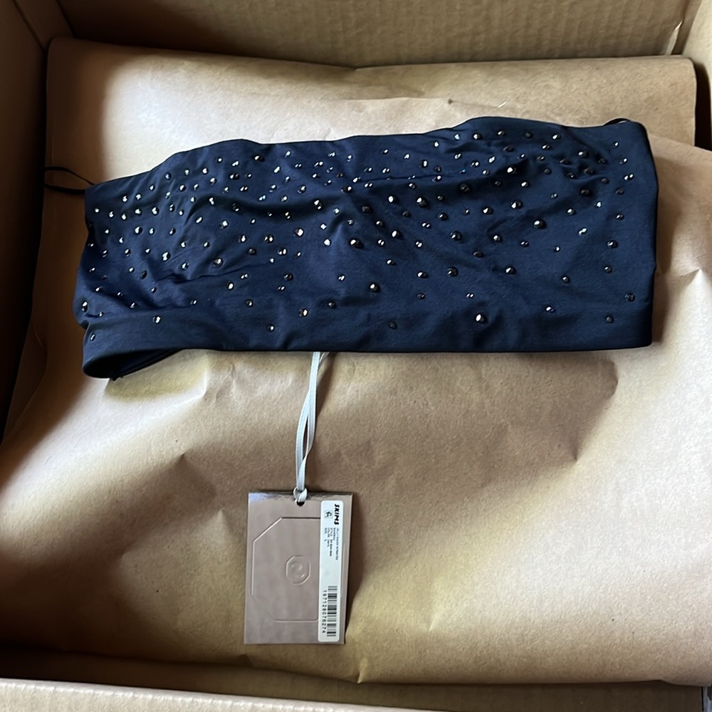 SKIMS x SWAROVSKI Jelly sheer intimates bandeau